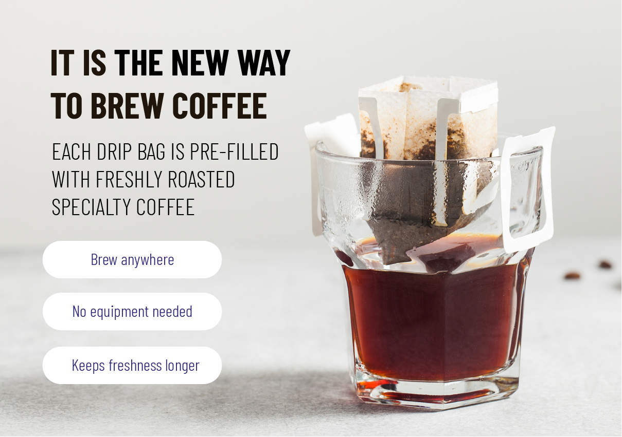 Drip Coffee Bags – Kenya Karimikui – Universe 01