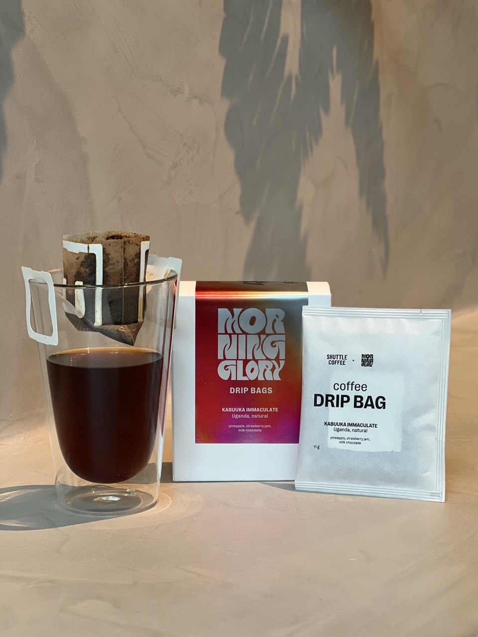Morning Glory Drip Coffee Bags – Uganda Kabuuka Immaculate